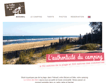 Tablet Screenshot of legrillondesmers.com